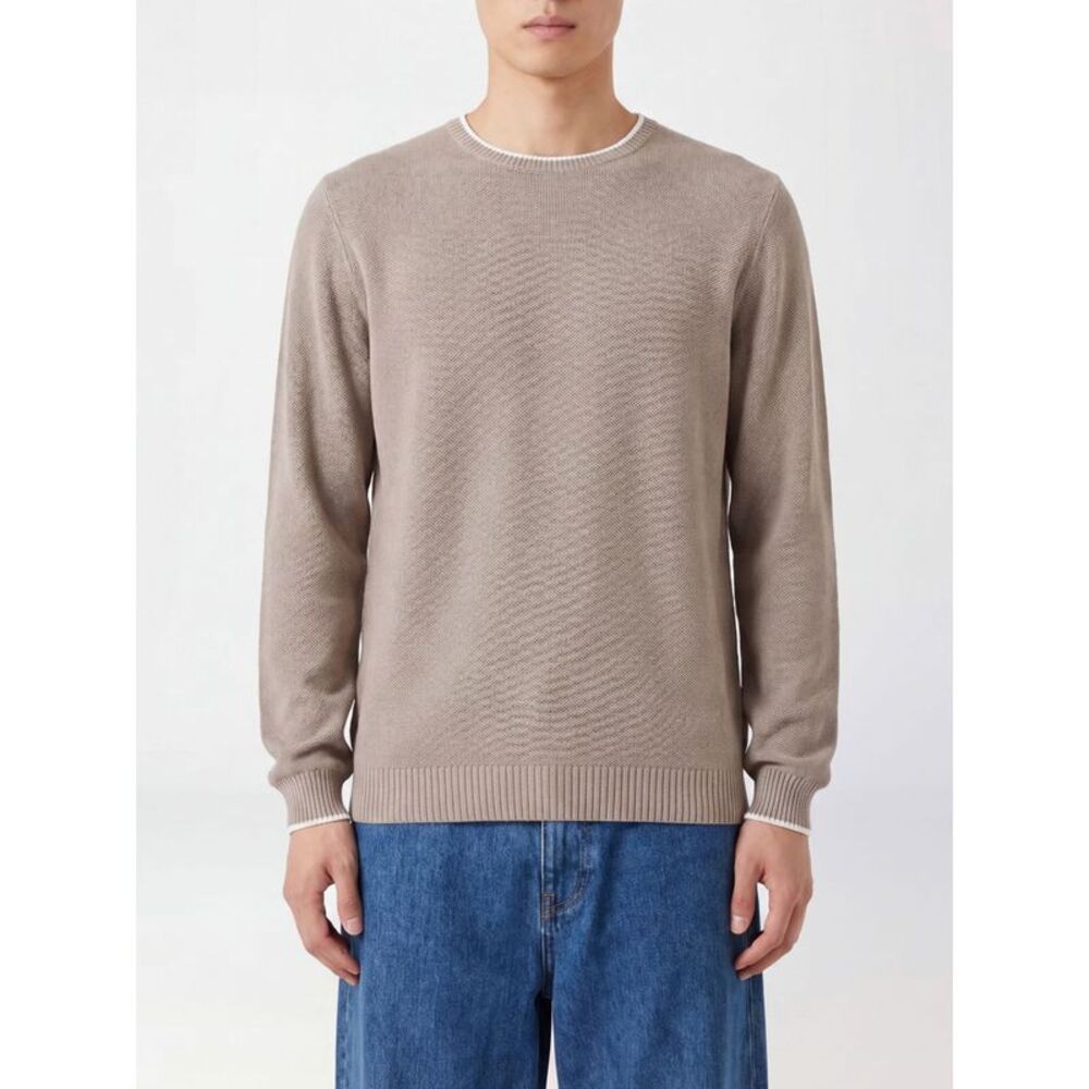 Fedeli Sweater Men Grey